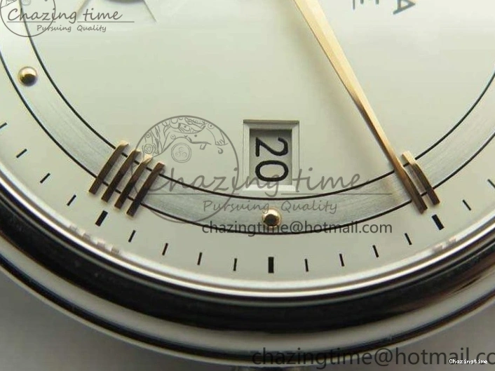 0428 De Ville Prestige Real Power Reserve SS TW 1:1 Best Edition White Dial RG Markers On Leather Strap A Thermal 8089